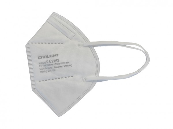 FFP2-Masken weiß, 25er Box (ab 0,59€ netto/St.)