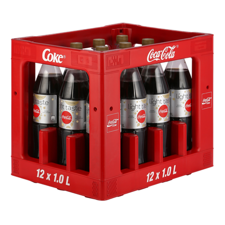 Coca Cola light koffeinfrei 12x1,00l PET