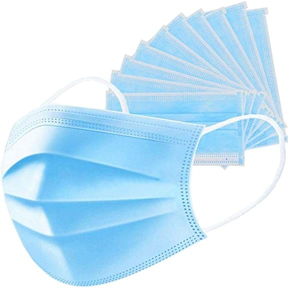 OP-Masken, hellblau 50er Box