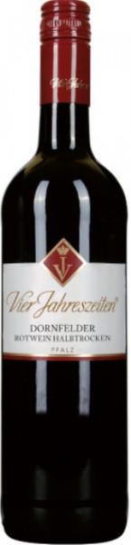 Vier Jahreszeiten Dornfelder halbtrocken