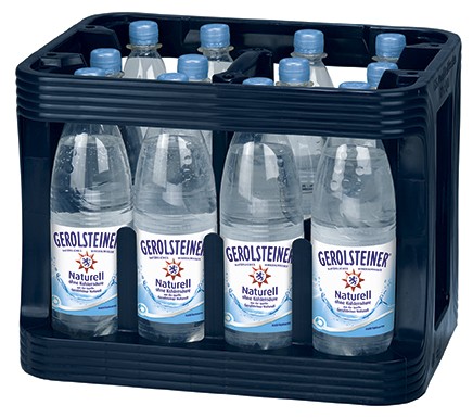 Gerolsteiner naturell 12x1,00l PET