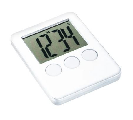 Kurzzeitmesser/Küchentimer weiß 1 Stück