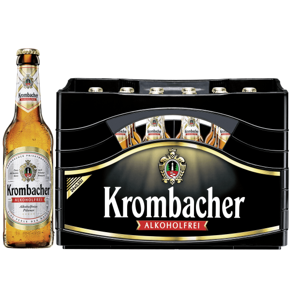 Krombacher Pils alkoholfrei 24x0,33l