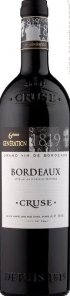 Cruse 6ème Bordeaux AOC
