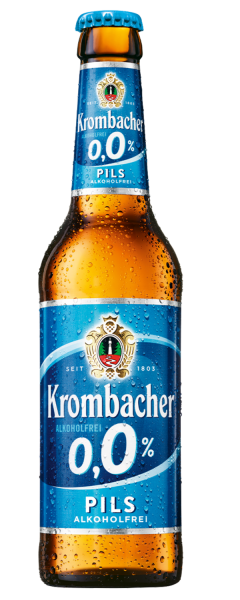 Krombacher Pils alkoholfrei 0,0% 24x0,33l